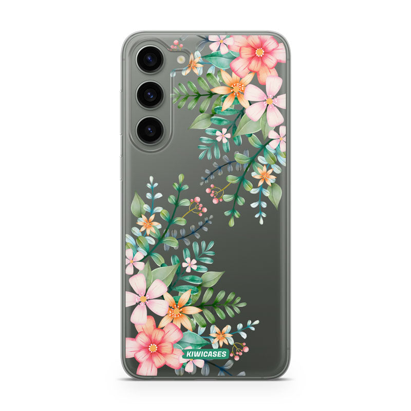 Spring Pink Florals - Galaxy S24 Plus