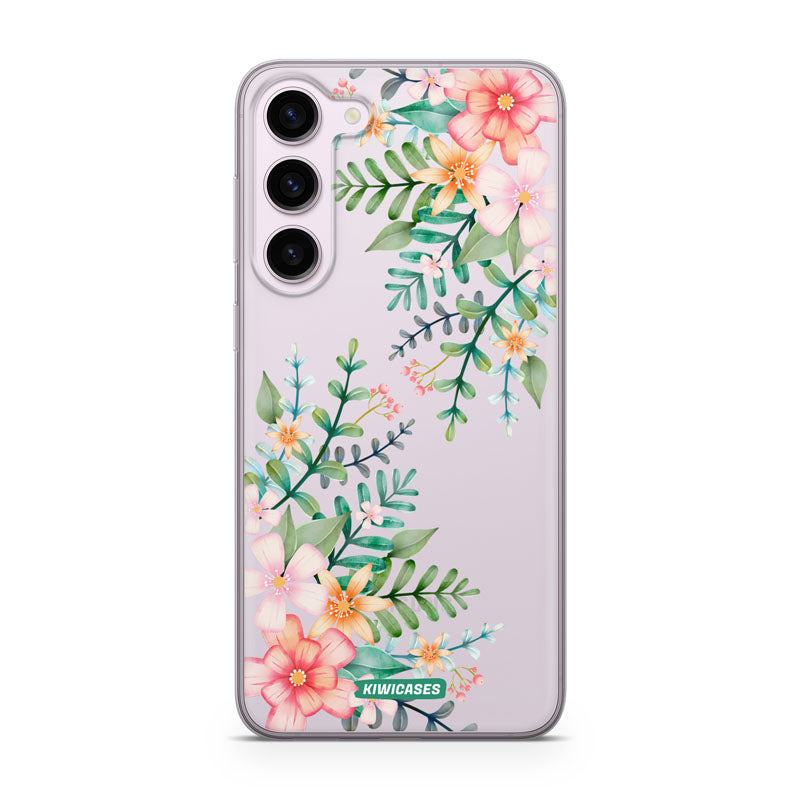 Spring Pink Florals - Galaxy S24 Plus