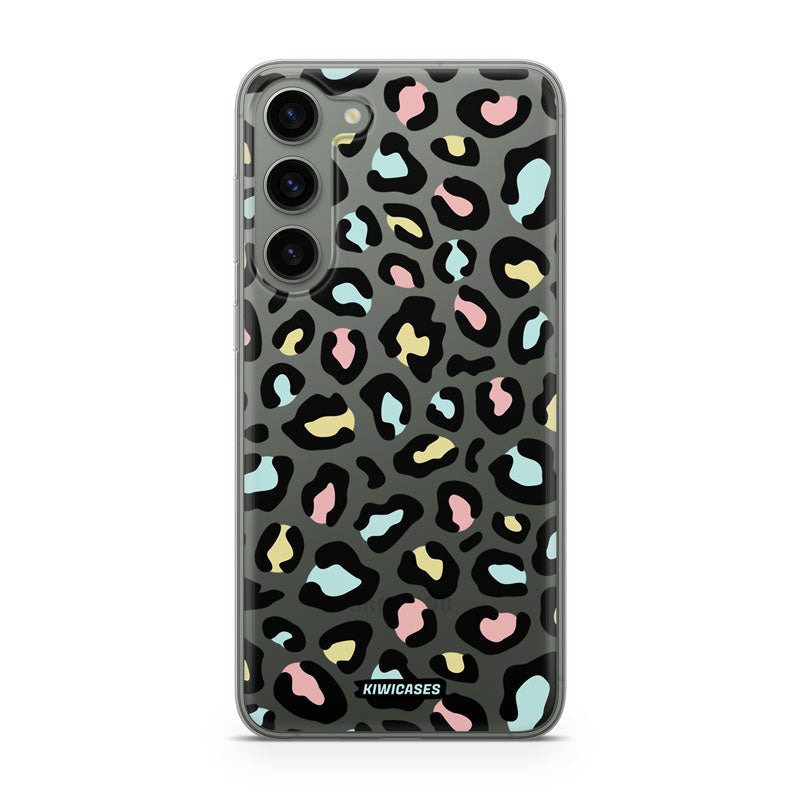 Pastel Leopard - Galaxy S24 Plus