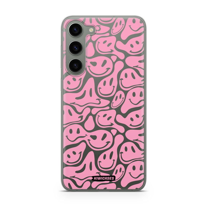 Pink Acid Face - Galaxy S24 Plus