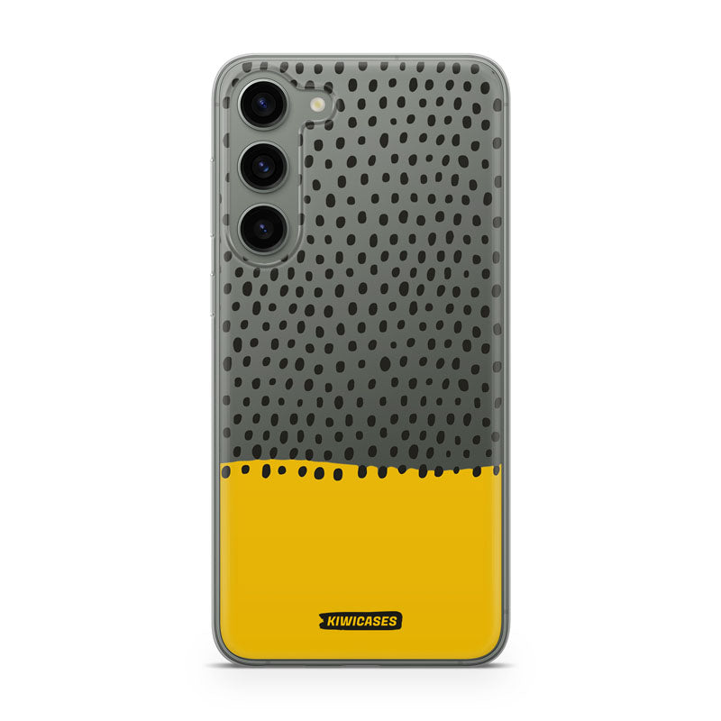 Polka Yellow - Galaxy S24 Plus