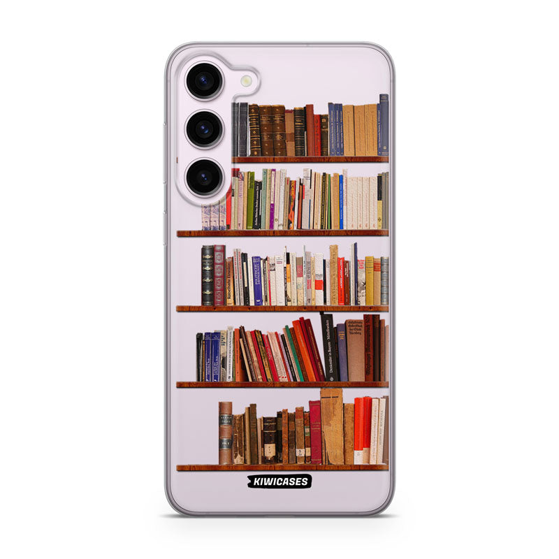 Library Bookshelf - Galaxy S24 Plus