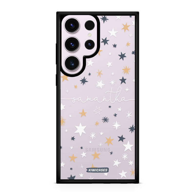 Starry Night White - Galaxy S24 Ultra - Custom