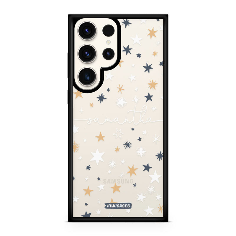 Starry Night White - Galaxy S24 Ultra - Custom