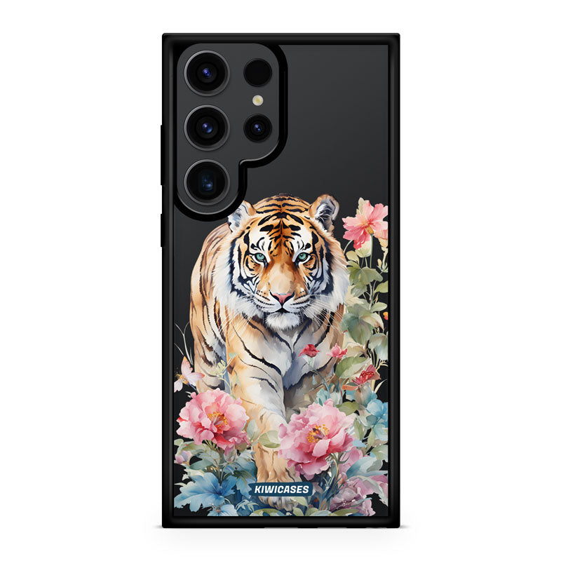 Floral Tiger - Galaxy S24 Ultra