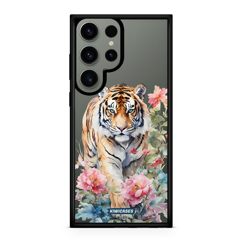 Floral Tiger - Galaxy S24 Ultra