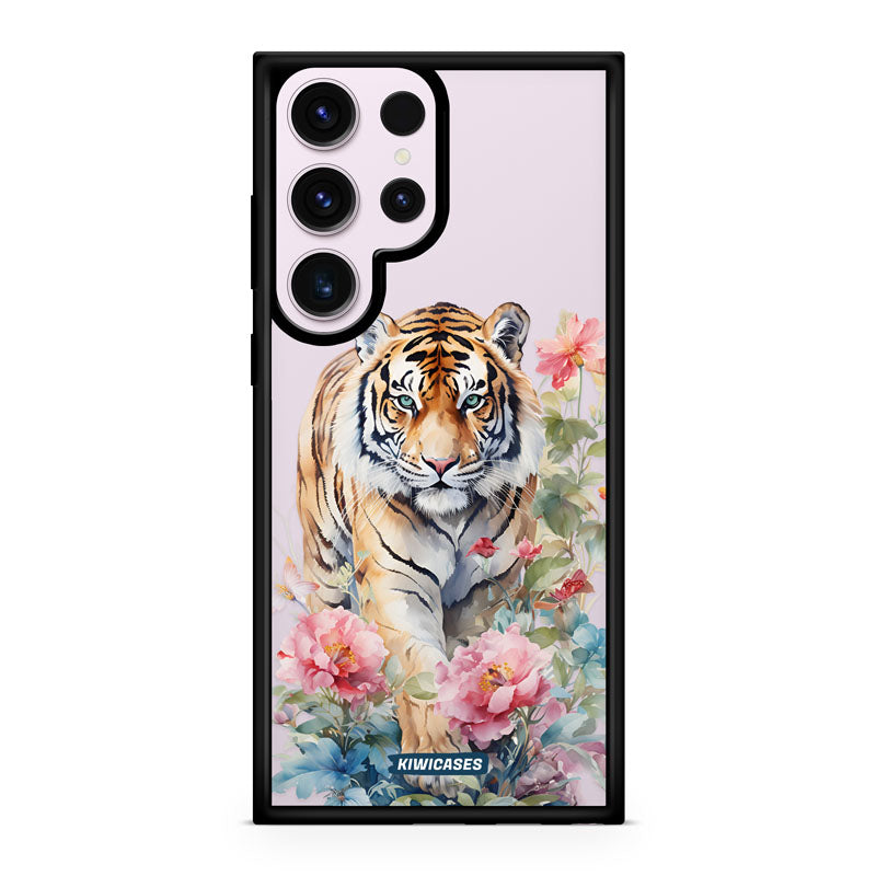 Floral Tiger - Galaxy S24 Ultra