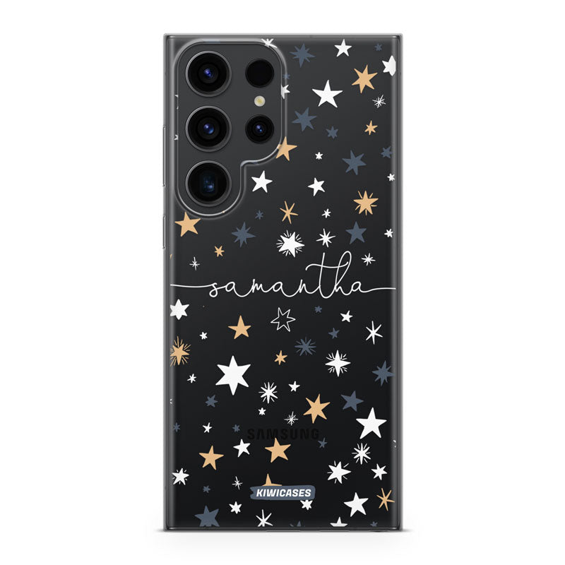 Starry Night White - Galaxy S24 Ultra - Custom