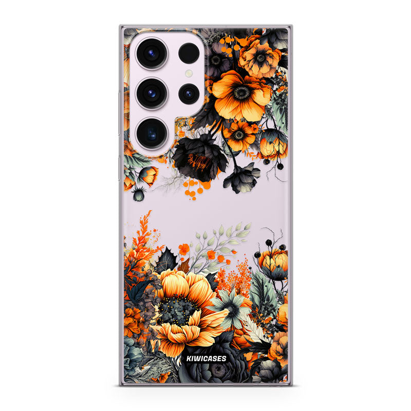 Halloween Florals - Galaxy S24 Ultra