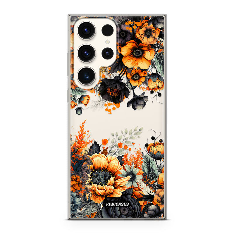 Halloween Florals - Galaxy S24 Ultra