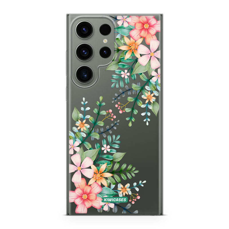 Spring Pink Florals - Galaxy S24 Ultra