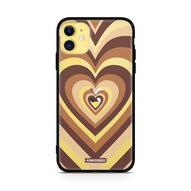 Latte Hearts - iPhone 11