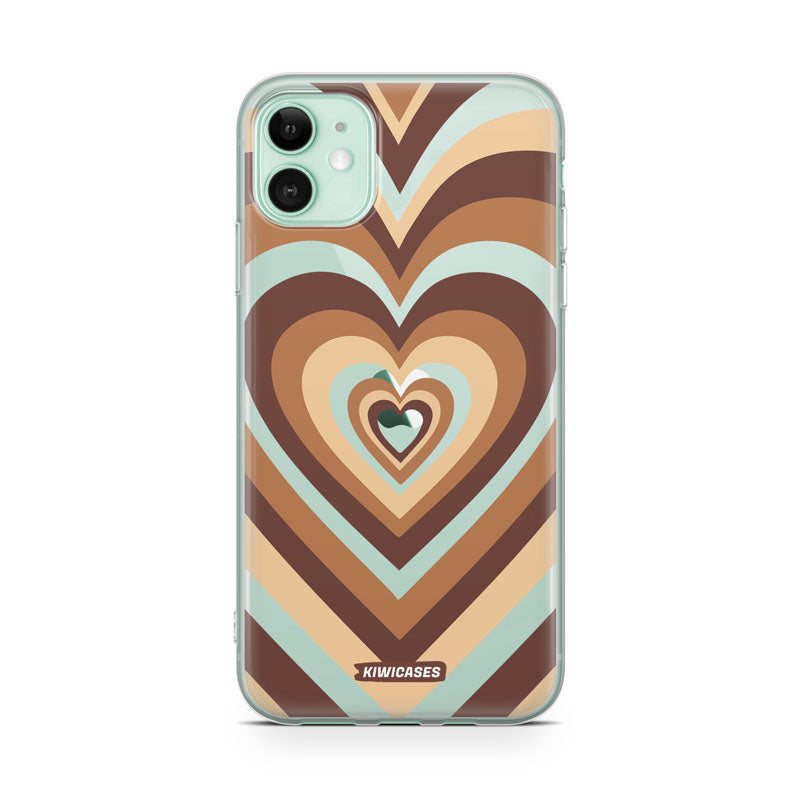 Latte Hearts - iPhone 11