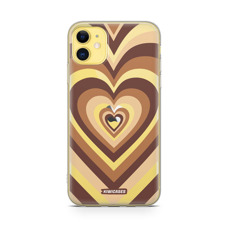 Latte Hearts - iPhone 11