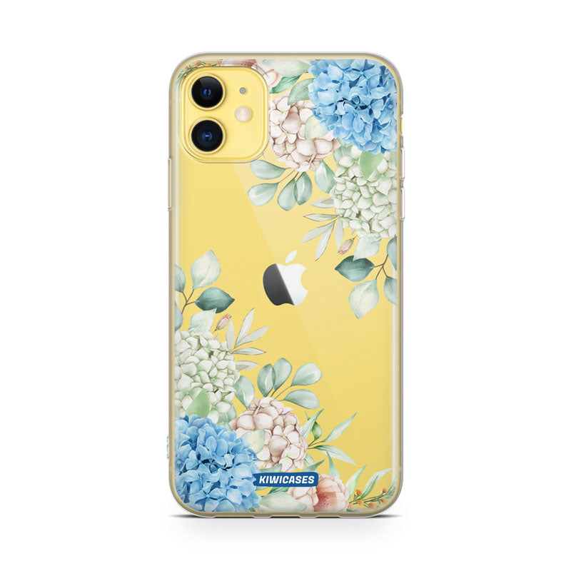 Blue Hydrangea - iPhone 11