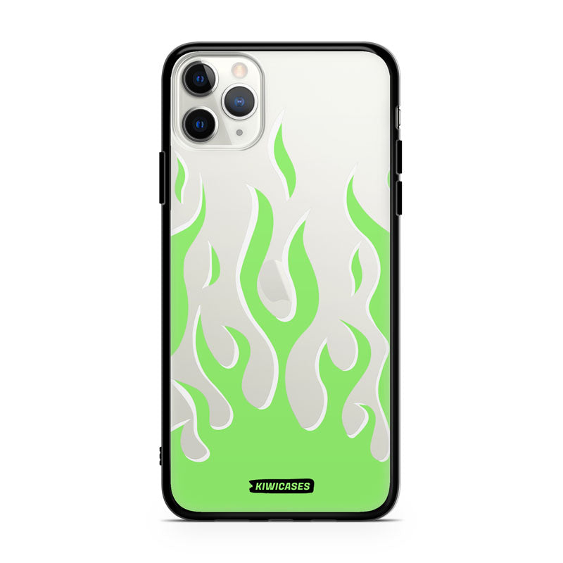 Green Fire - iPhone 11 Pro Max