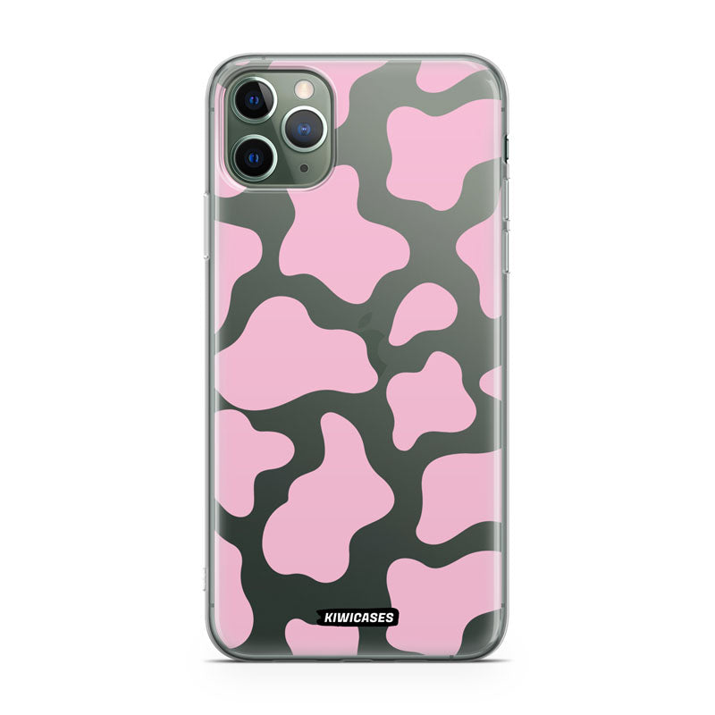 Cow Print in Pink - iPhone 11 Pro Max