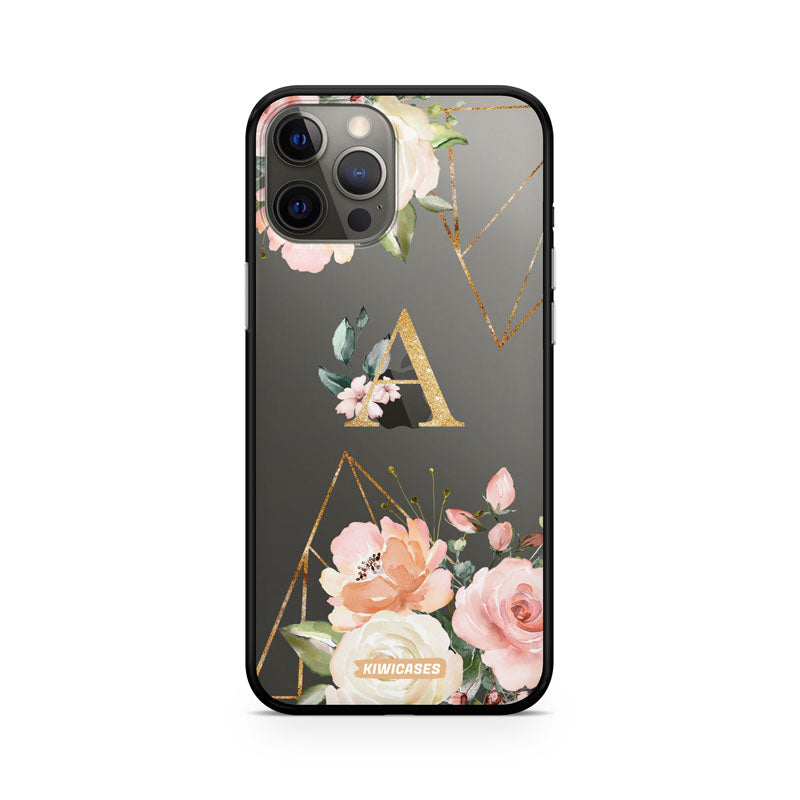 Floral Initials - iPhone 12/12 Pro - Custom