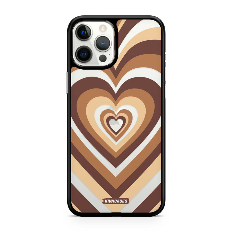 Latte Hearts - iPhone 12 Pro Max