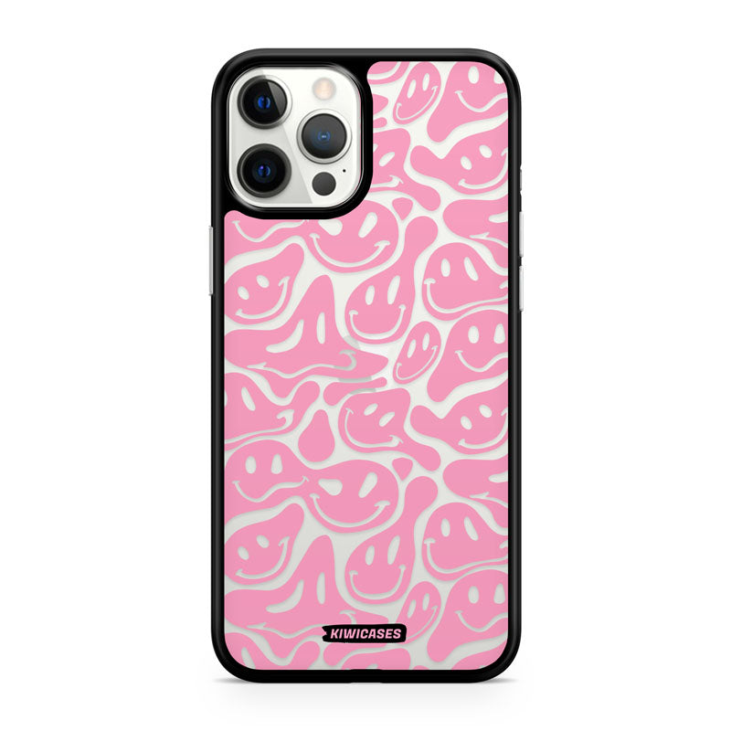 Pink Acid Face - iPhone 12 Pro Max