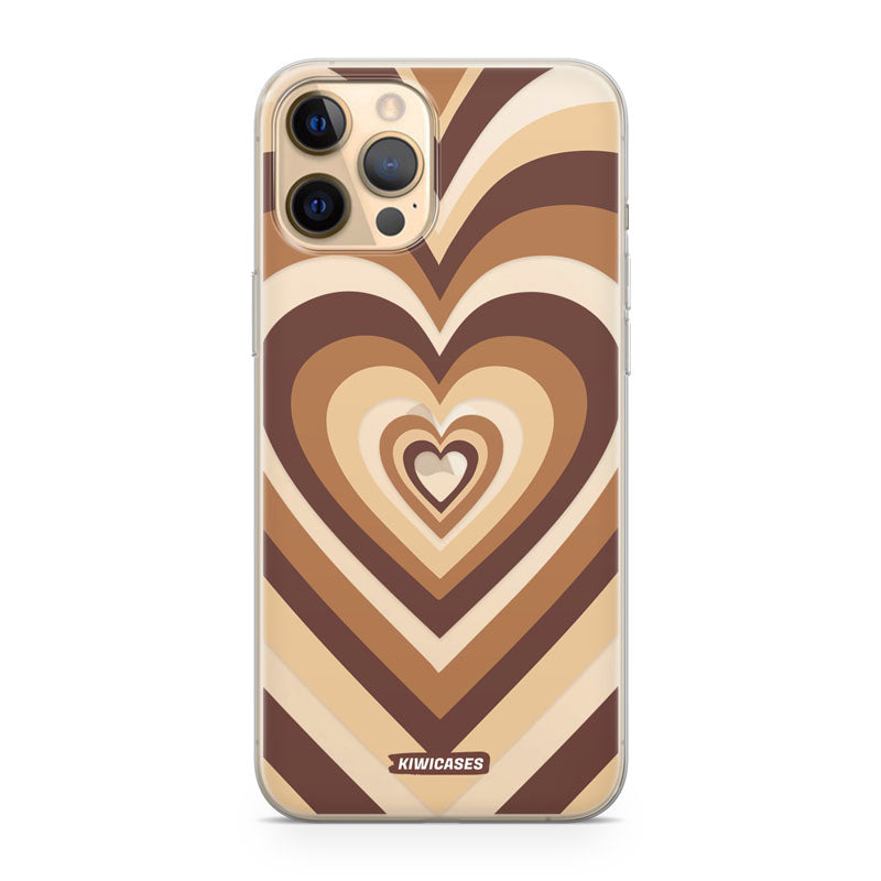 Latte Hearts - iPhone 12 Pro Max