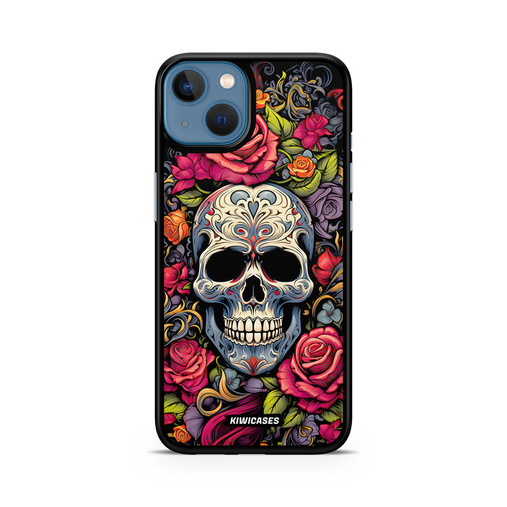 Floral Skull - iPhone 13