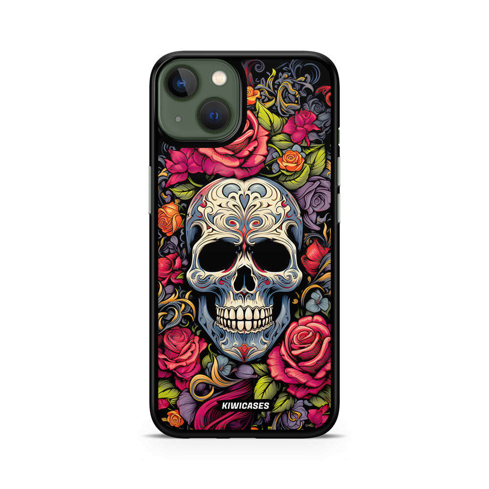 Floral Skull - iPhone 13