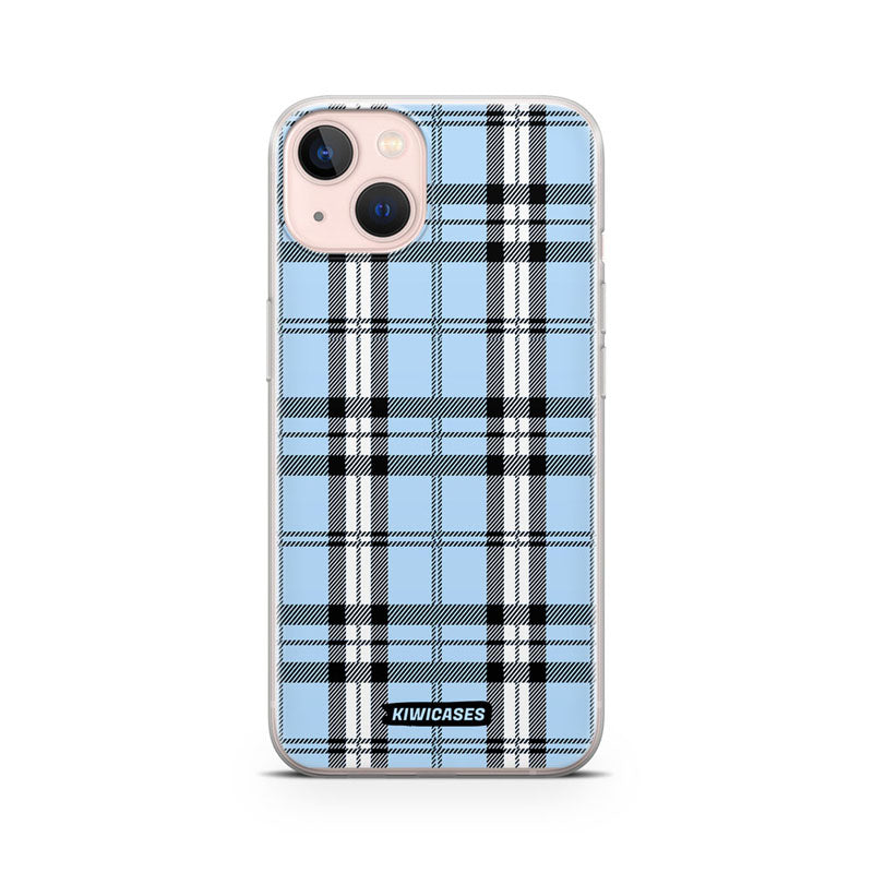 Blue Plaid - iPhone 13 Mini