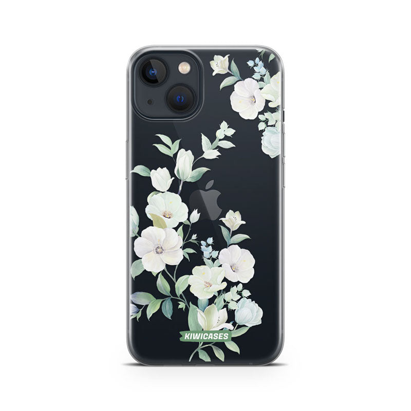 White Hibiscus - iPhone 13 Mini