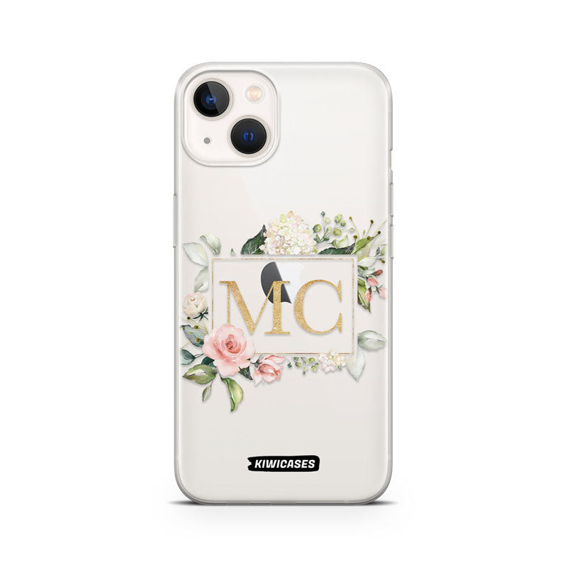 Floral Border - iPhone 13 Mini - Custom