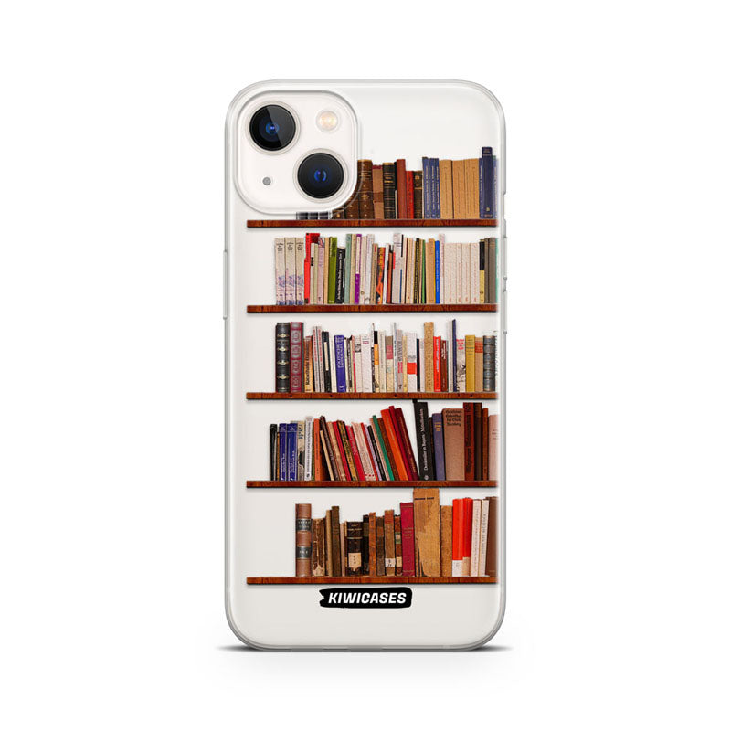 Library Bookshelf - iPhone 13 Mini