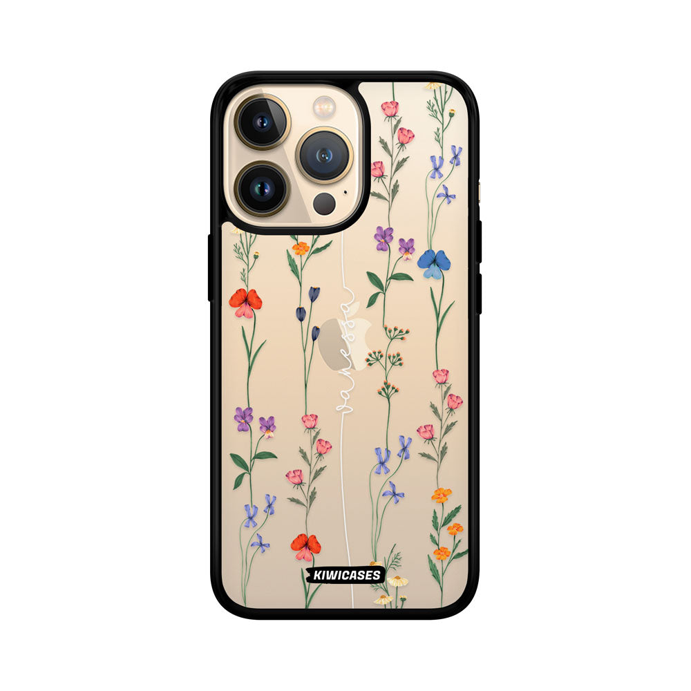 Floral String White - iPhone 13 Pro - Custom