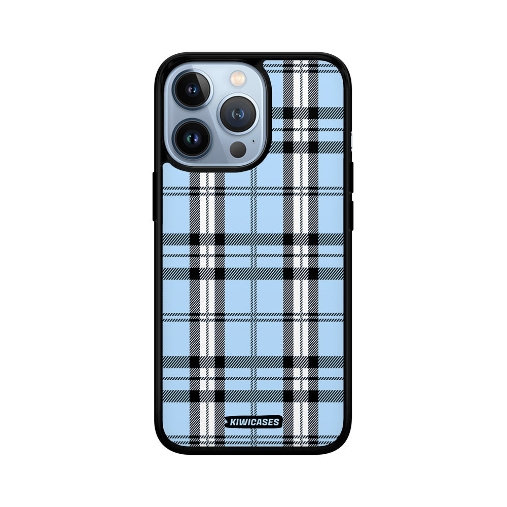 Blue Plaid - iPhone 13 Pro