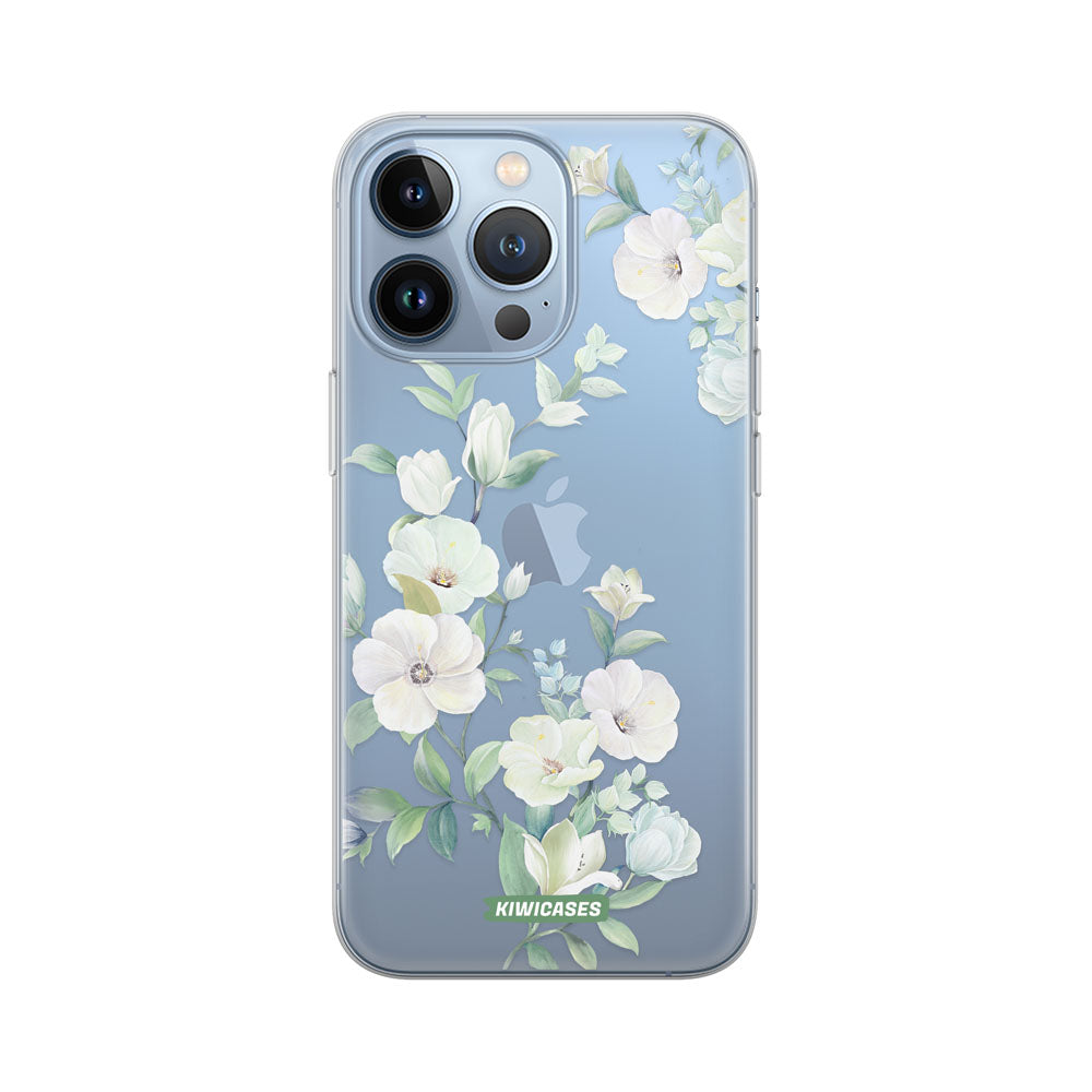 White Hibiscus - iPhone 13 Pro