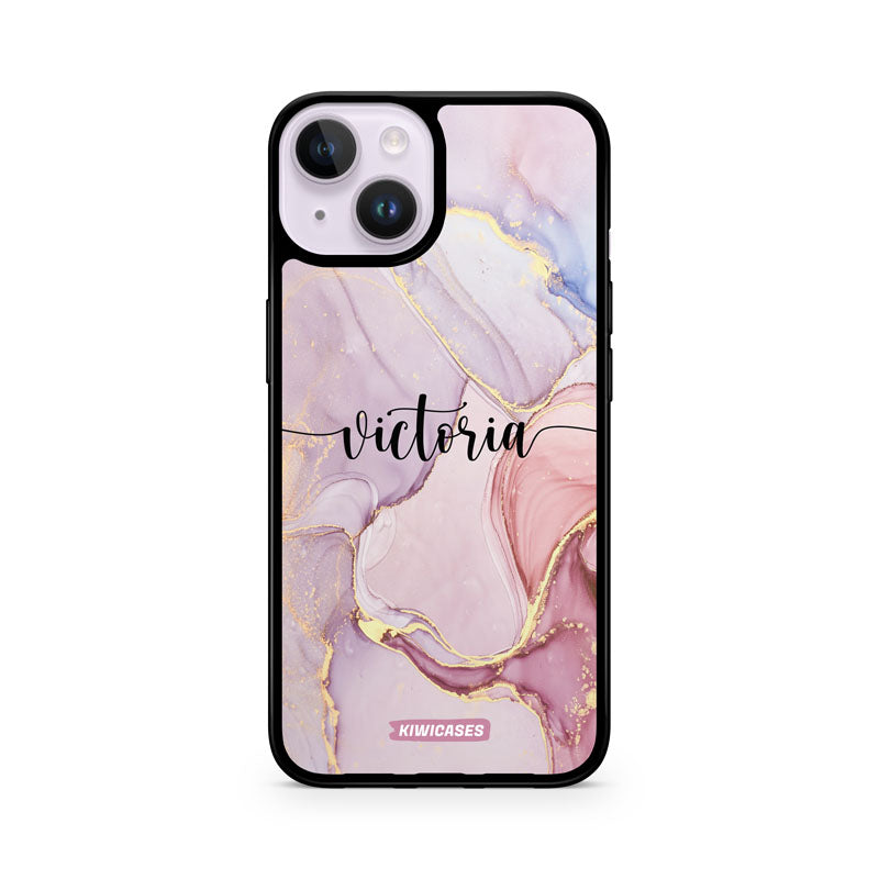 Lilac Watercolour - iPhone 14 - Custom
