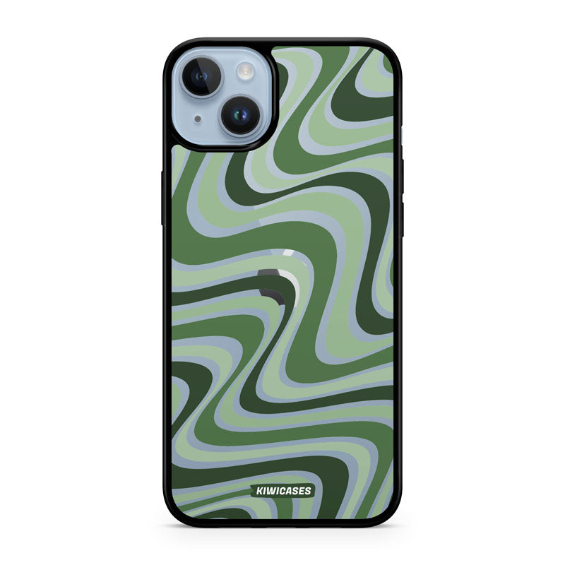 Wavey Green - iPhone 14 Plus