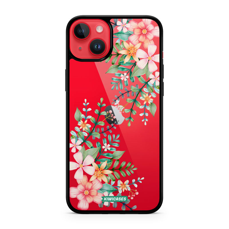 Spring Pink Florals - iPhone 14 Plus