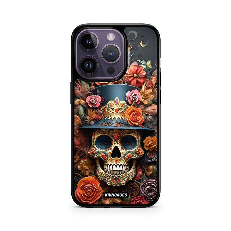 Top Hat Skull - iPhone 14 Pro