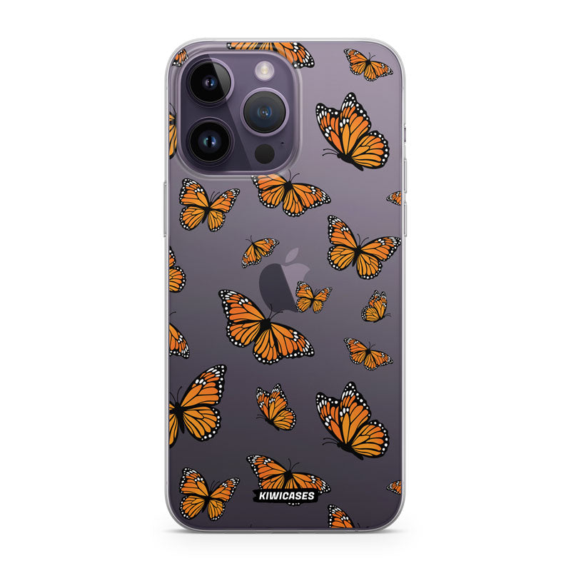 Monarch Butterflies - iPhone 14 Pro Max