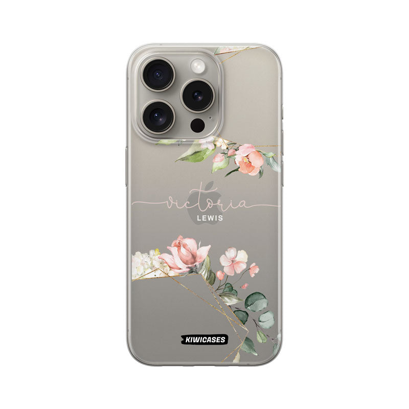 Floral Garland - iPhone 15 Pro - Custom