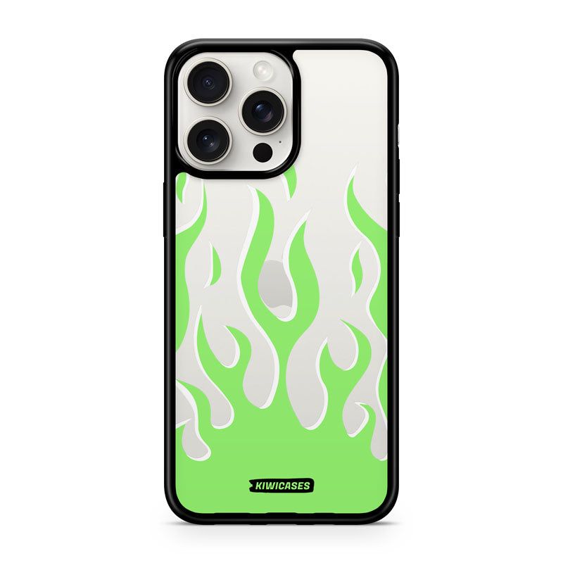 Green Fire - iPhone 15 Pro Max