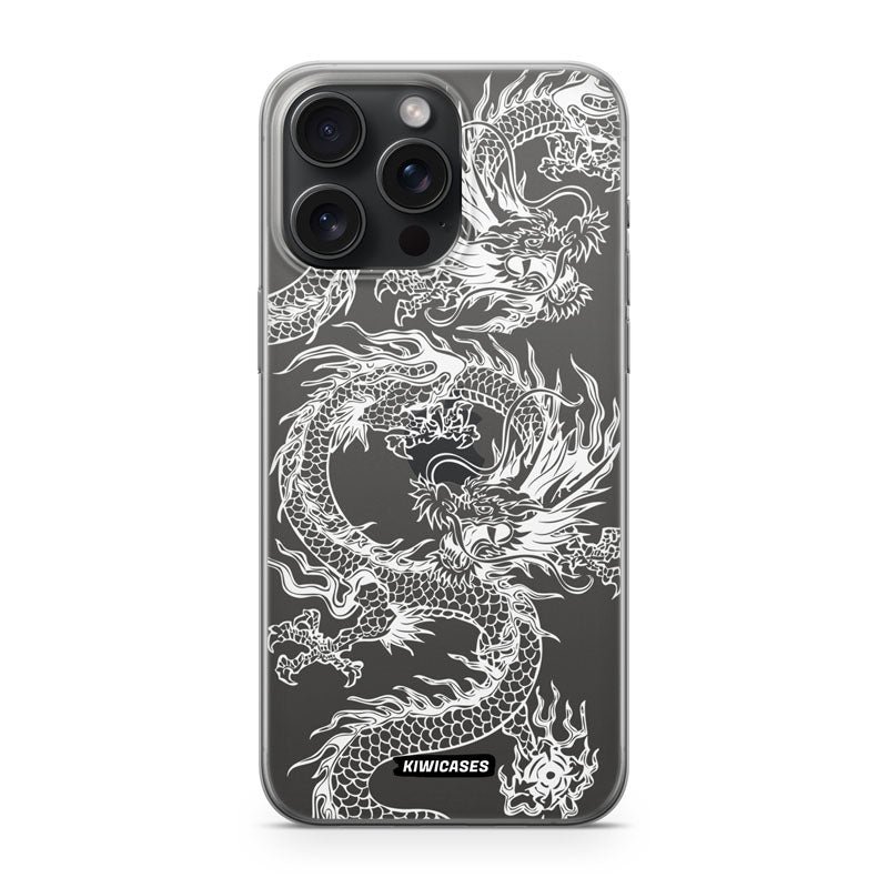 White Dragon - iPhone 15 Pro Max