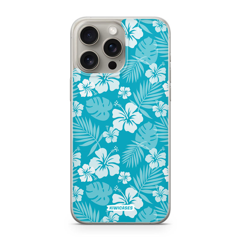 Hibiscus Blue - iPhone 15 Pro Max
