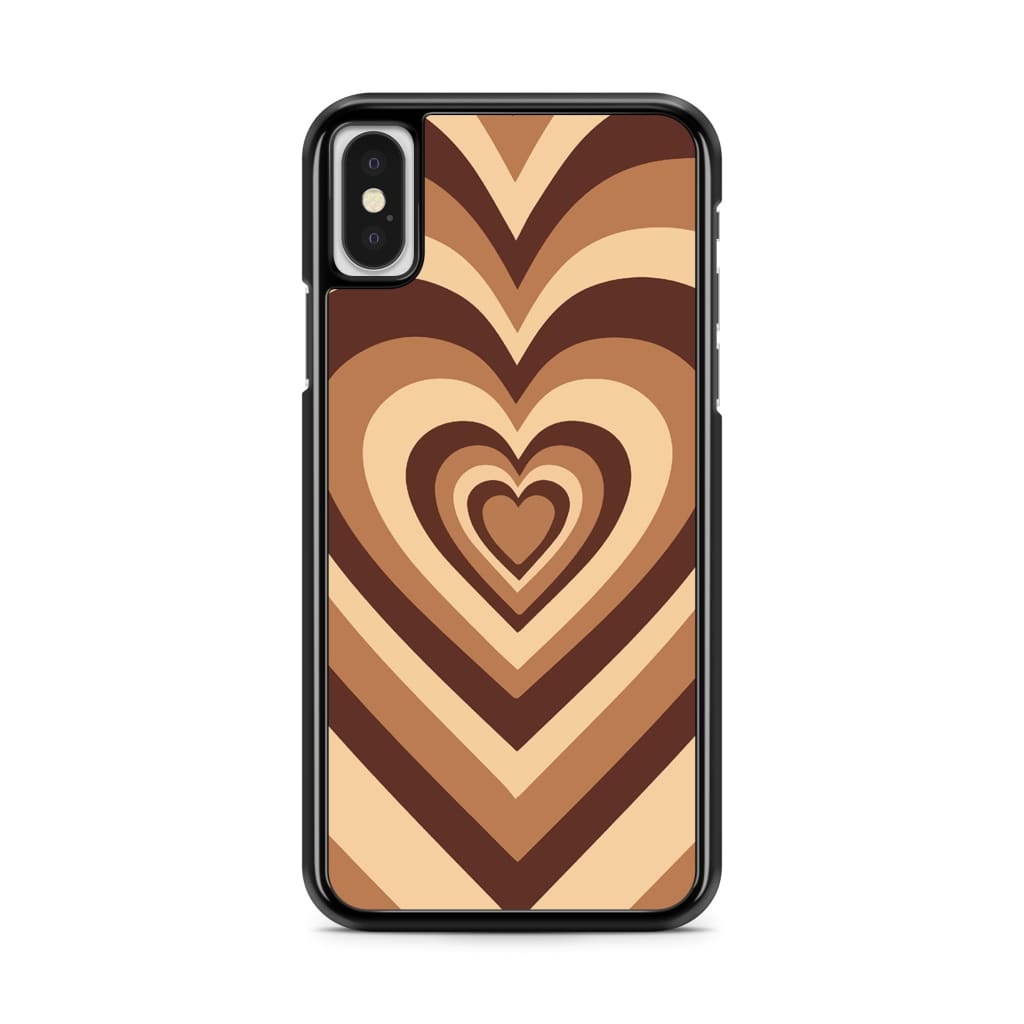 Kiwi Cases iPhone 13 Pro Max Latte Heart Phone Case