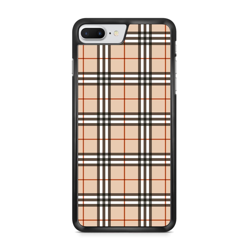 Kiwi Cases iPhone 13 Pro Max Mocha Plaid Phone Case