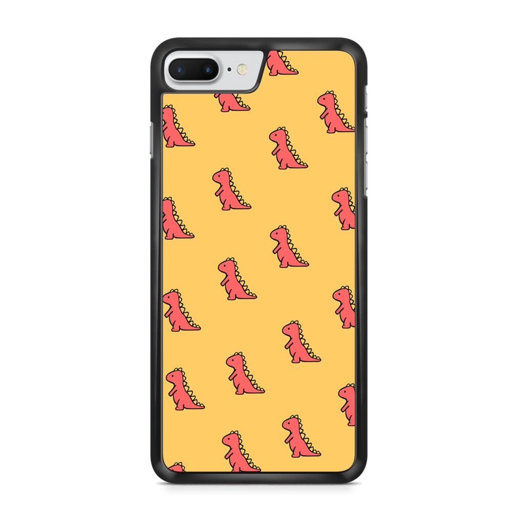 Red Dinosaur Phone Case - iPhone 6/7/8 Plus - Phone Case