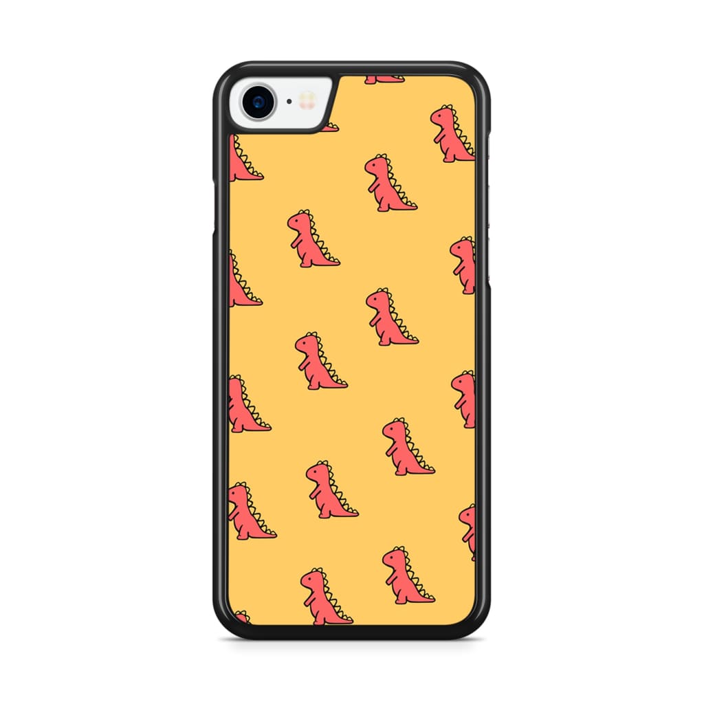 Red Dinosaur Phone Case - iPhone SE/6/7/8 - Phone Case