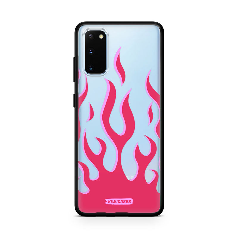 Pink Fire Flames