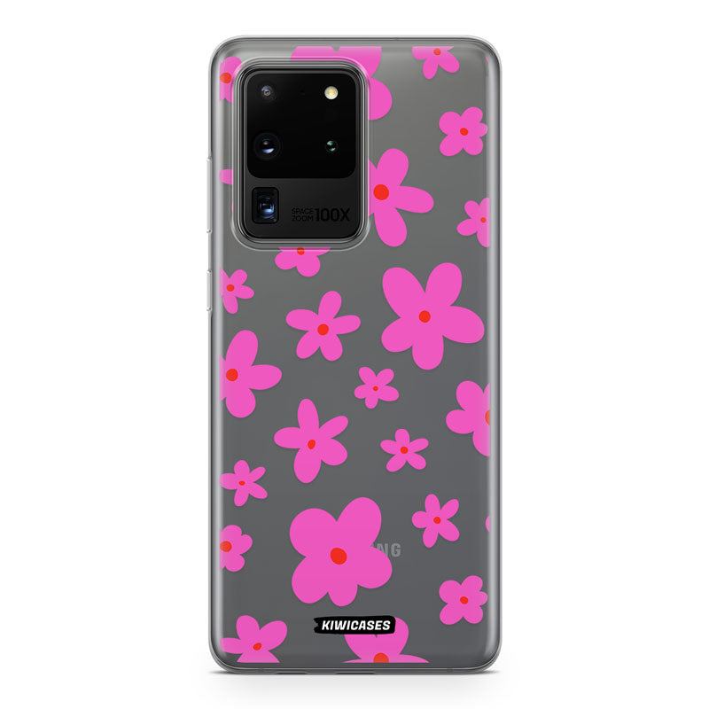 Pink Daisies - Galaxy S20 Ultra