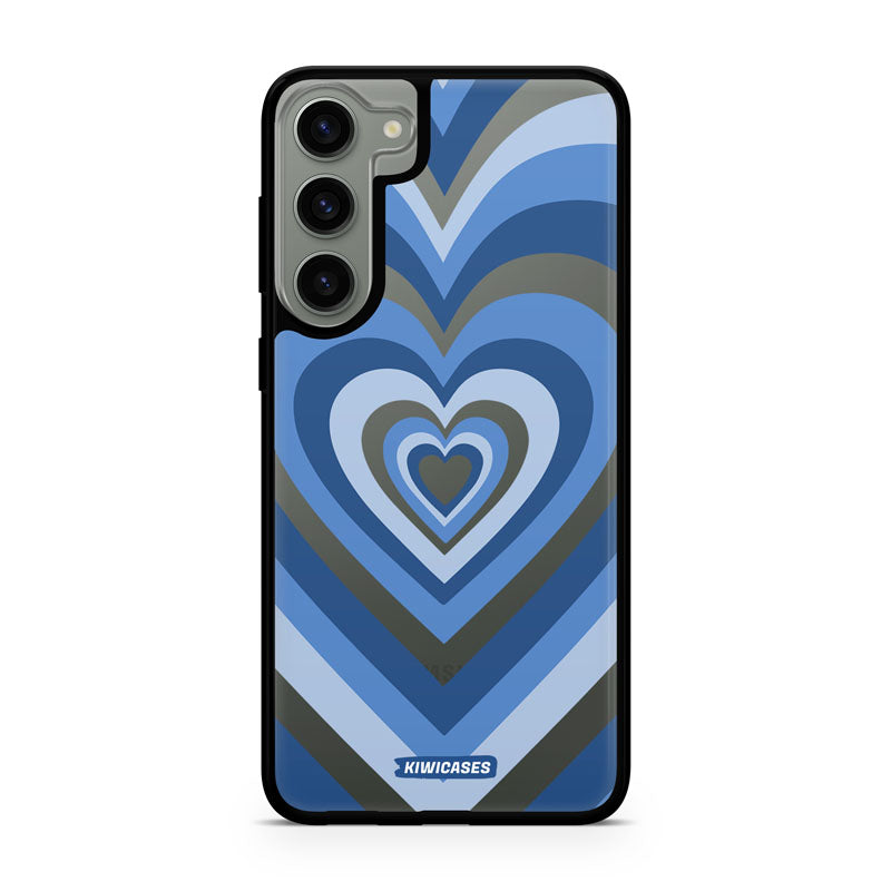 Blue Hearts - Galaxy S23 Plus